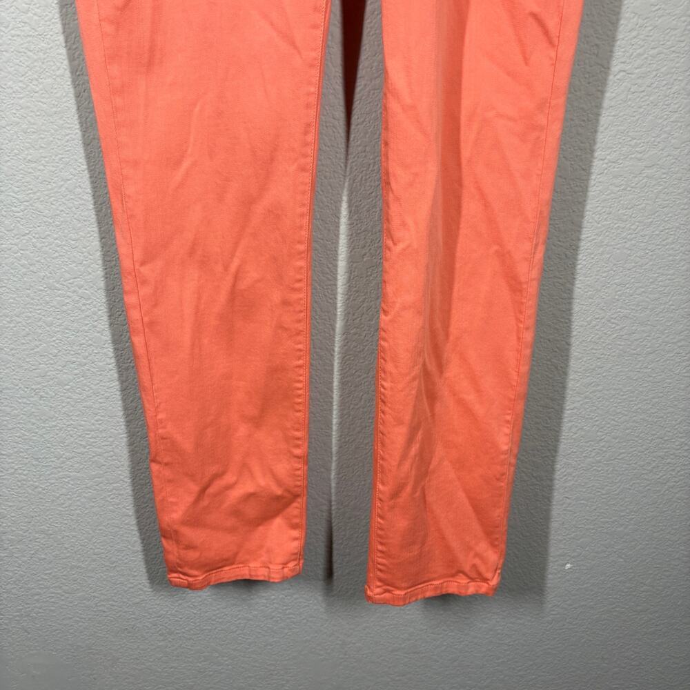 Cambio Denim Womens 40/10 US Pina Jeans Orange Cotton Blend Mid Rise Pockets - Picture 4 of 8